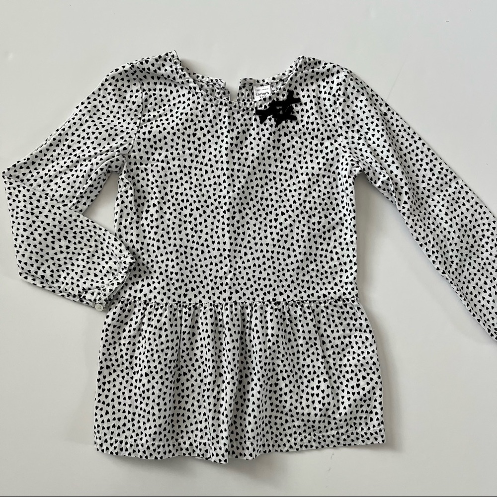 Carters Girls Peplum Top